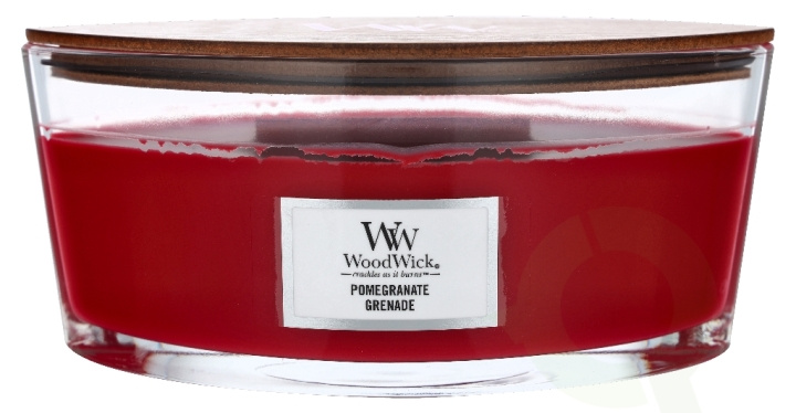 WoodWick Pomegranate Candle 453.6 gr in the group BEAUTY & HEALTH / Fragrance & Perfume / Other fragrances / Scented candles at TP E-commerce Nordic AB (C44915)