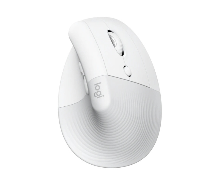 Logitech Lift Right Vertical Ergonomic Mouse, Off-white/Pale in the group COMPUTERS & PERIPHERALS / Mice & Keyboards / Mice / Wireless at TP E-commerce Nordic AB (C44936)