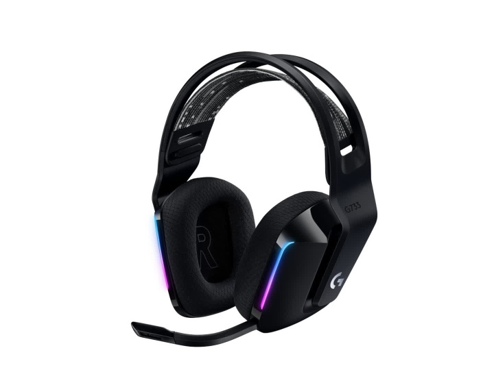 Logitech G733 LIGHTSPEED Wireless RGB Gaming Headset, Black in the group COMPUTERS & PERIPHERALS / GAMING / Headset at TP E-commerce Nordic AB (C44956)
