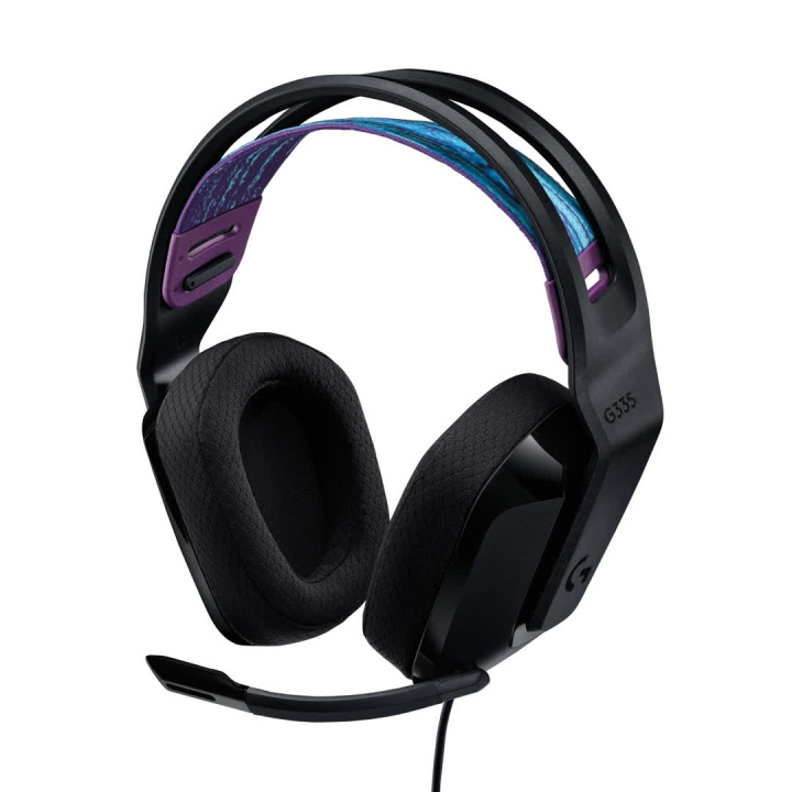 Logitech G335 Wired Gaming Headset, Black in the group COMPUTERS & PERIPHERALS / GAMING / Headset at TP E-commerce Nordic AB (C44961)