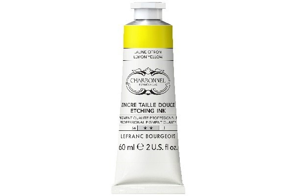 LB Charbonnel Charbo Ink 60Ml Lemon Yellow 169 in the group Sport, leisure & Hobby / Hobby / Paint & Draw / Artist Colors / Printing inks at TP E-commerce Nordic AB (C45085)