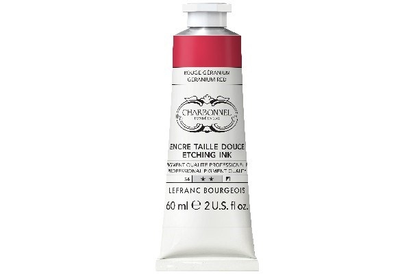 LB Charbonnel Charbo Ink 60Ml Geranium Red 375 in the group Sport, leisure & Hobby / Hobby / Paint & Draw / Artist Colors / Printing inks at TP E-commerce Nordic AB (C45096)