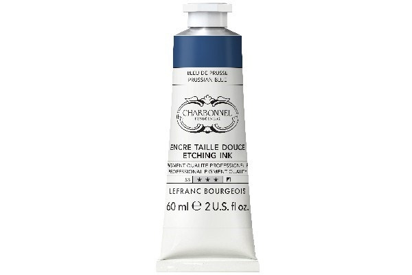 LB Charbonnel Charbo Ink 60Ml Prussian Blue 046 in the group Sport, leisure & Hobby / Hobby / Paint & Draw / Artist Colors / Printing inks at TP E-commerce Nordic AB (C45102)