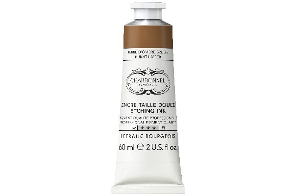 LB Charbonnel Charbo Ink 60Ml Burnt Umber 477 in the group Sport, leisure & Hobby / Hobby / Paint & Draw / Artist Colors / Printing inks at TP E-commerce Nordic AB (C45115)