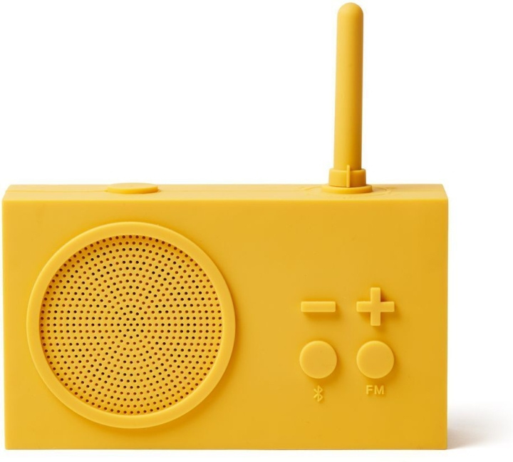 Lexon Tykho3 FM Radio with Bluetooth, Color: Yellow in the group HOME ELECTRONICS / Audio & Picture / Home cinema, Hifi & Portable / Radio & Alarm clocks / Radio at TP E-commerce Nordic AB (C45194)