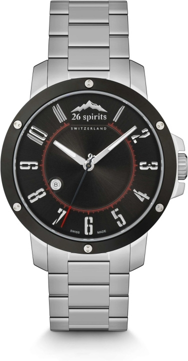 26 Spirits The Black Silver Swan Armbandsur, 42mm in the group Sport, leisure & Hobby / Accessories / Watches at TP E-commerce Nordic AB (C45275)