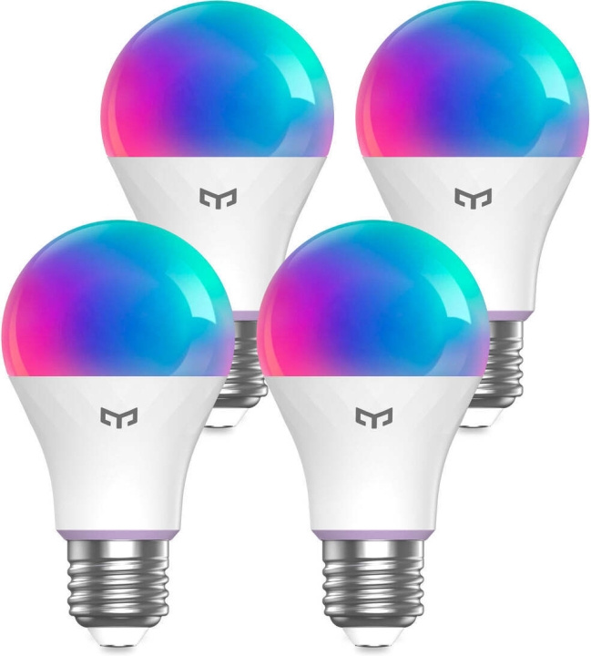 Yeelight LED Smart Bulb W4 Lite Flerfärgad smart lampa, E27, 4-pack in the group HOME ELECTRONICS / Lighting / LED lamps at TP E-commerce Nordic AB (C45386)