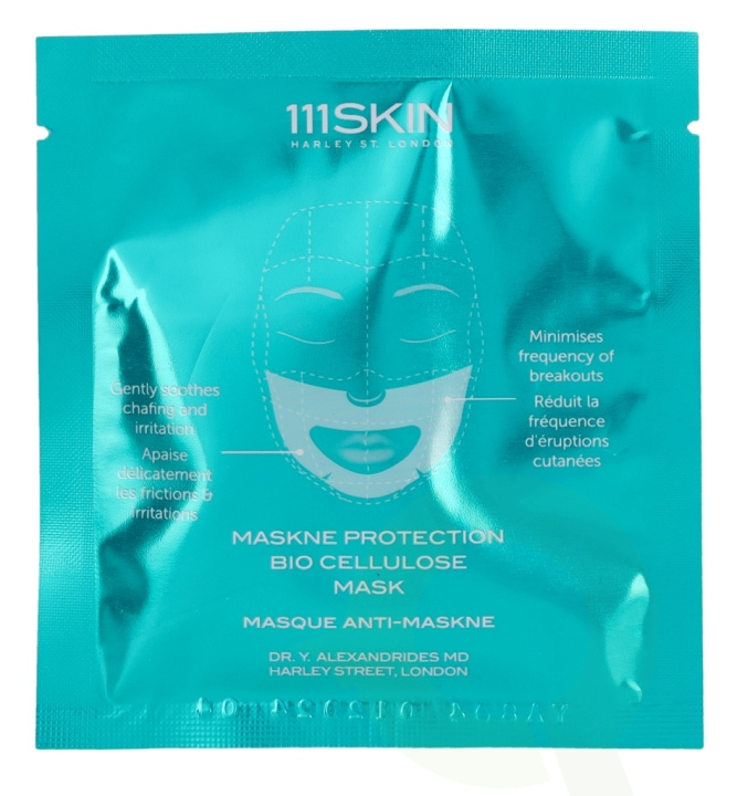 111Skin Maskne Protection Bio Cellulose Mask 10 ml in the group BEAUTY & HEALTH / Skin care / Face / Masks at TP E-commerce Nordic AB (C45736)