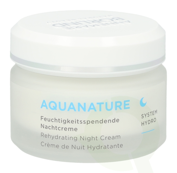 Annemarie Borlind Aquanature Rehydrating Night Cream 50 ml in the group BEAUTY & HEALTH / Skin care / Face / Face creams at TP E-commerce Nordic AB (C45782)