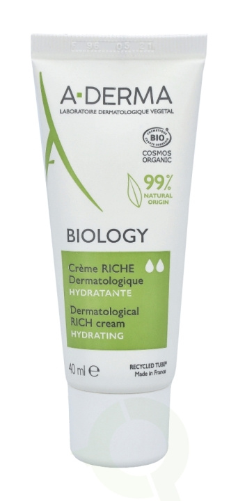 A-Derma Biology Dermatological Rich Cream 40 ml in the group BEAUTY & HEALTH / Skin care / Face / Face creams at TP E-commerce Nordic AB (C45877)