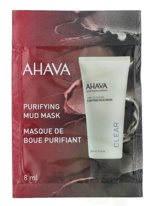 Ahava T.T.C. Purifying Mud Mask 8 ml in the group BEAUTY & HEALTH / Skin care / Face / Masks at TP E-commerce Nordic AB (C45988)