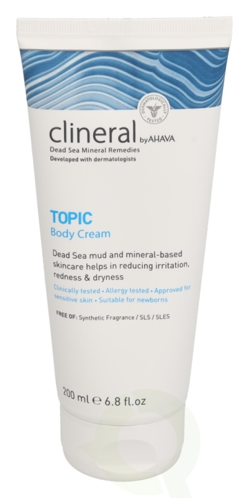 Ahava Clineral TOPIC Body Cream 200 ml For Sensitive Skin in the group BEAUTY & HEALTH / Skin care / Face / Face creams at TP E-commerce Nordic AB (C46000)