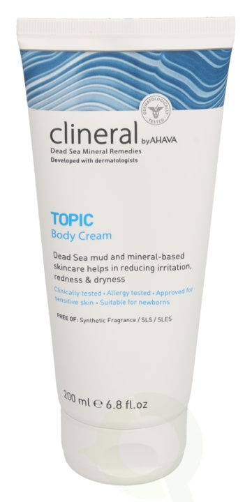 Ahava Clineral TOPIC Body Cream 200 ml For Sensitive Skin in the group BEAUTY & HEALTH / Skin care / Body health / Body lotion at TP E-commerce Nordic AB (C46000)