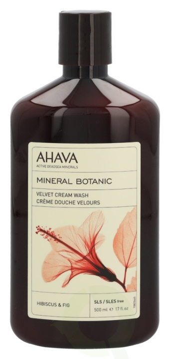 Ahava Mineral Botanic Cream Wash 500 ml Hibiscus & Fig in the group BEAUTY & HEALTH / Skin care / Body health / Bath & Shower gels at TP E-commerce Nordic AB (C46017)