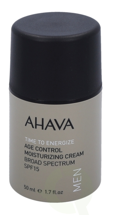 Ahava Men T.T.E. Age Control Moisturizing Cream SPF15 50 ml in the group BEAUTY & HEALTH / Skin care / Face / Day cream at TP E-commerce Nordic AB (C46035)