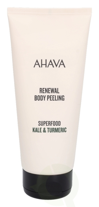 Ahava Renewal Body Peeling Kale & Turmeric 200 ml in the group BEAUTY & HEALTH / Skin care / Face / Scrub / Peeling at TP E-commerce Nordic AB (C46065)