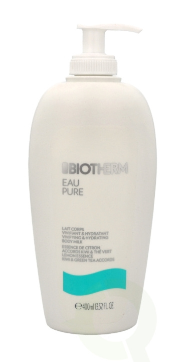 Biotherm Eau Pure Vivifying Perfumed Body Milk 400 ml Hydratas - Refreshes - Tones in the group BEAUTY & HEALTH / Skin care / Body health / Body lotion at TP E-commerce Nordic AB (C46144)