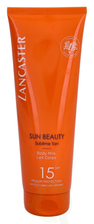 Lancaster Sun Beauty Sublime Tan Body Milk SPF15 250 ml in the group BEAUTY & HEALTH / Skin care / Body health / Body lotion at TP E-commerce Nordic AB (C46381)