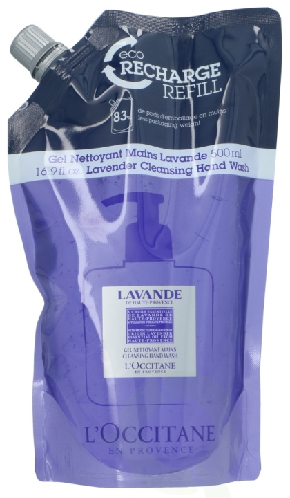 L\'Occitane Cleansing Hand Wash Refill 500 ml Lavender in the group BEAUTY & HEALTH / Skin care / Body health / Scented soaps at TP E-commerce Nordic AB (C46397)
