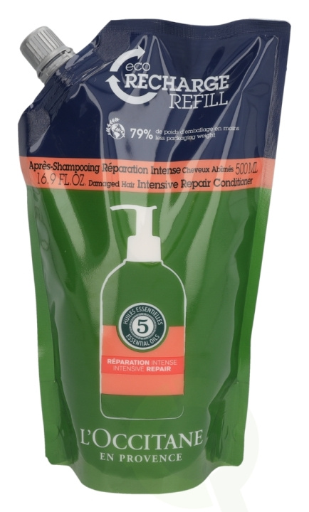 L\'Occitane 5 Ess. Oils Intensive Repair Conditioner - Refill 500 ml in the group BEAUTY & HEALTH / Hair & Styling / Hair care / Conditioner at TP E-commerce Nordic AB (C46402)