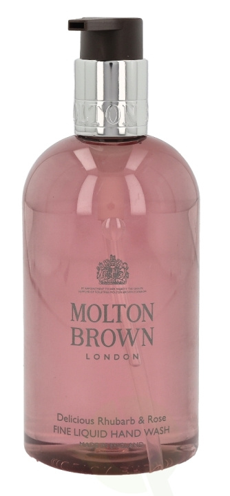 Molton Brown M.Brown Delicious Rhubarb & Rose Liquid Hand Wash 300 ml in the group BEAUTY & HEALTH / Skin care / Body health / Scented soaps at TP E-commerce Nordic AB (C46416)
