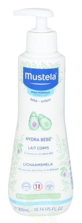 Mustela Hydra Bebe Body Milk 300 ml For Normal Skin in the group BEAUTY & HEALTH / Skin care / Body health / Body lotion at TP E-commerce Nordic AB (C46424)