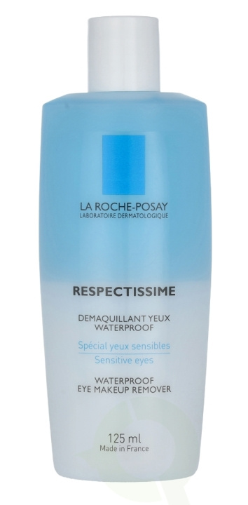 La Roche-Posay LRP Respectissime Waterproof Eye Makeup Remover 125 ml Sensitive Eyes in the group BEAUTY & HEALTH / Makeup / Makeup removal at TP E-commerce Nordic AB (C46447)