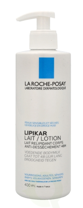 La Roche-Posay La Roche Lipikar Innovation 48HR Replenishing Body Milk 400 ml in the group BEAUTY & HEALTH / Skin care / Body health / Body lotion at TP E-commerce Nordic AB (C46452)