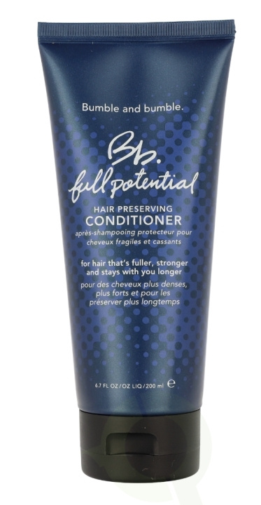 Bumble and Bumble Bumble & Bumble Hair Preserving Conditioner 200 ml Full Potential in the group BEAUTY & HEALTH / Hair & Styling / Hair care / Conditioner at TP E-commerce Nordic AB (C46605)