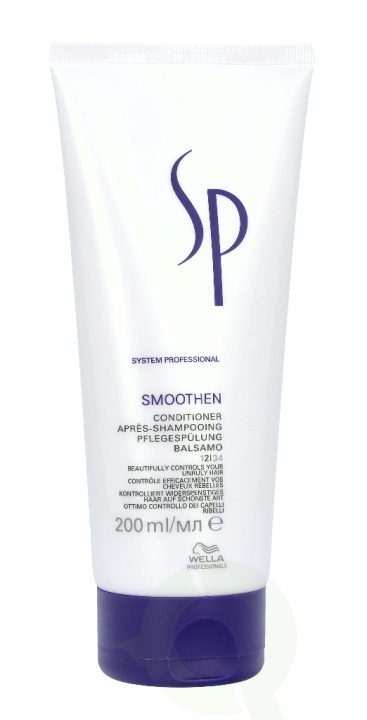 Wella SP - Smoothen Conditioner 200 ml Unruly Hair in the group BEAUTY & HEALTH / Hair & Styling / Hair care / Conditioner at TP E-commerce Nordic AB (C46646)