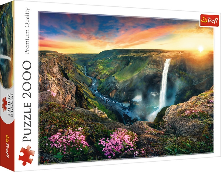 TREFL Haifoss pussel, 2000 bitar in the group Sport, leisure & Hobby / Hobby / Puzzle at TP E-commerce Nordic AB (C46749)