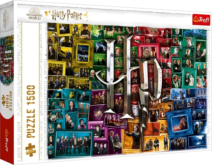 TREFL Harry Potter pussel, 1500 bitar in the group Sport, leisure & Hobby / Hobby / Puzzle at TP E-commerce Nordic AB (C46802)