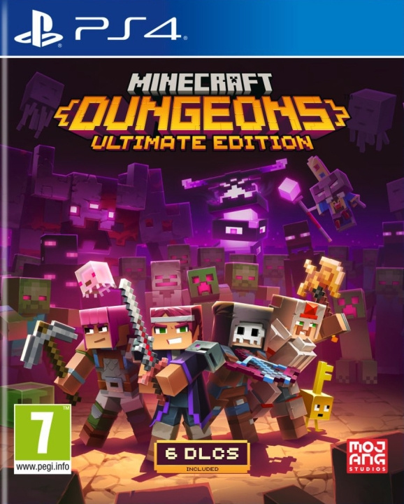 Minecraft: Dungeons - Ultimate Edition-spelet, PS4 in the group HOME ELECTRONICS / Game consoles & Accessories / Sony PlayStation 4 / Games at TP E-commerce Nordic AB (C46809)