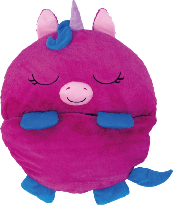 Happy Nappers lila unicorn sovsäck plysch, storlek M in the group TOYS, KIDS & BABY PRODUCTS / Baby toys / stuffed animals at TP E-commerce Nordic AB (C46887)