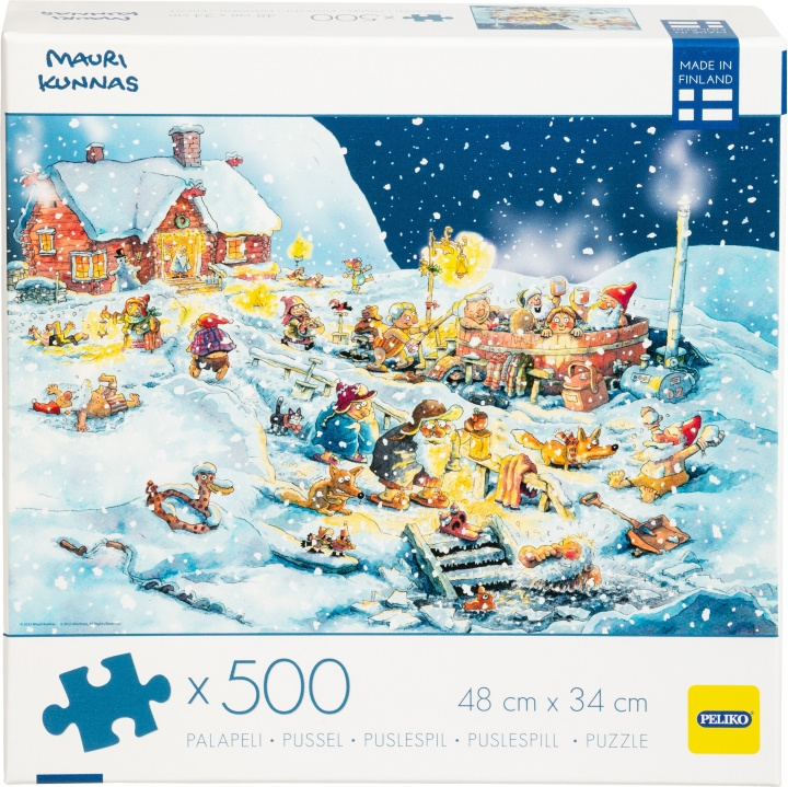 Mauri Kunnas julpussel, 500 bitar in the group TOYS, KIDS & BABY PRODUCTS / Toys / Kids puzzle at TP E-commerce Nordic AB (C46888)