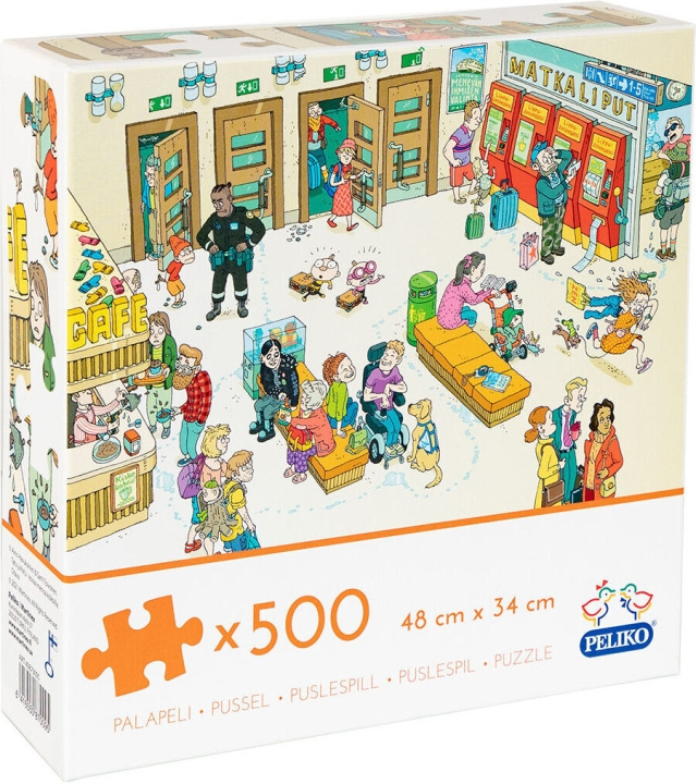 Tatu och Patu pussel, 500 bitar in the group TOYS, KIDS & BABY PRODUCTS / Toys / Kids puzzle at TP E-commerce Nordic AB (C46893)