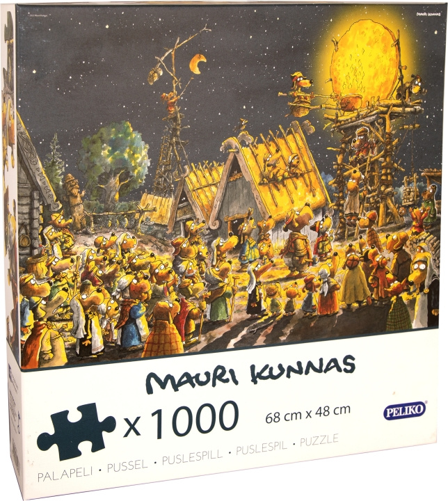 Mauri Kunnas Forging the Sun-pussel, 1000 bitar in the group TOYS, KIDS & BABY PRODUCTS / Toys / Puzzles at TP E-commerce Nordic AB (C46894)