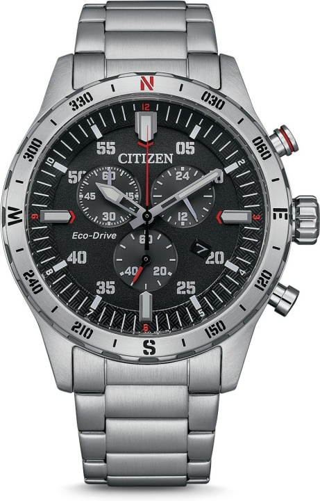 Citizen Eco-Drive Chronograph AT2520-89E armbandsur, 43,5 mm in the group Sport, leisure & Hobby / Accessories / Watches at TP E-commerce Nordic AB (C46946)
