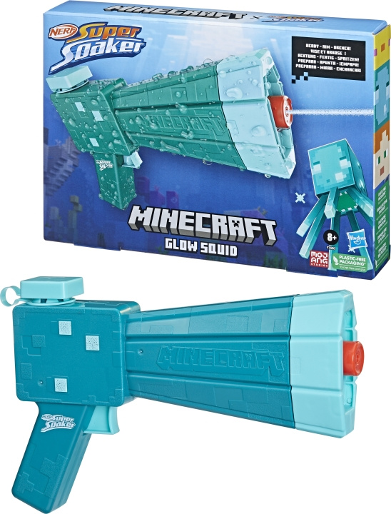 Nerf Minecraft Glow Squid Water Gun in the group TOYS, KIDS & BABY PRODUCTS / Toys / Toys at TP E-commerce Nordic AB (C46991)