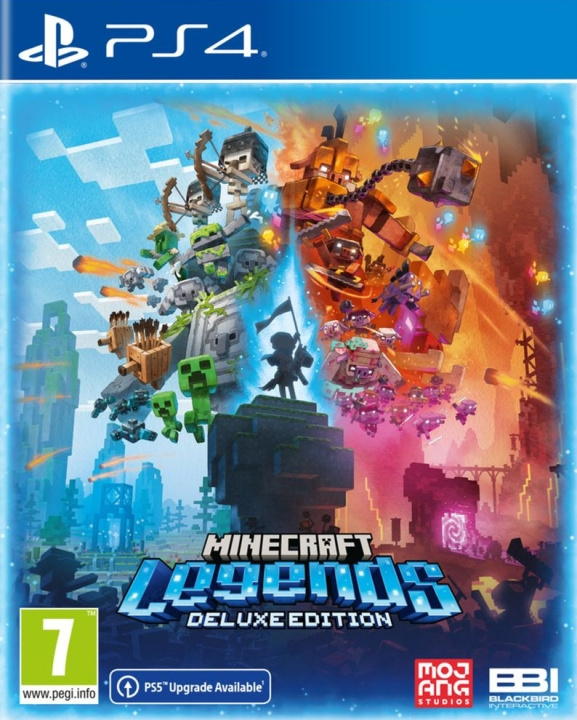 Minecraft Legends - Deluxe Edition-spel, PS4 in the group HOME ELECTRONICS / Game consoles & Accessories / Sony PlayStation 4 / Games at TP E-commerce Nordic AB (C46997)