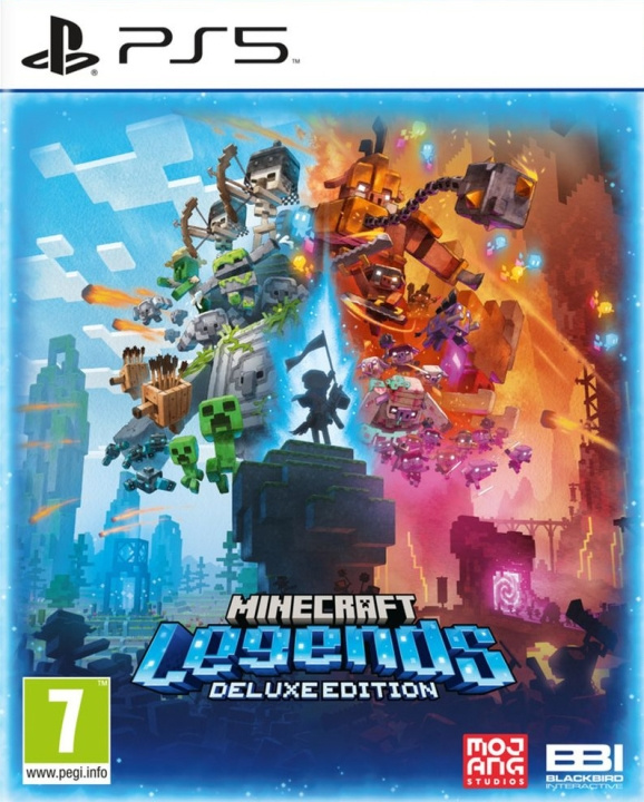 Minecraft Legends - Deluxe Edition-spel, PS5 in the group HOME ELECTRONICS / Game consoles & Accessories / Sony PlayStation 5 at TP E-commerce Nordic AB (C46998)