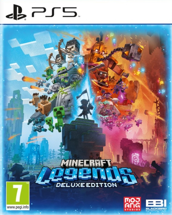 Minecraft Legends - Deluxe Edition-spel, PS5 in the group HOME ELECTRONICS / Game consoles & Accessories / Sony PlayStation 5 / Games at TP E-commerce Nordic AB (C46998)