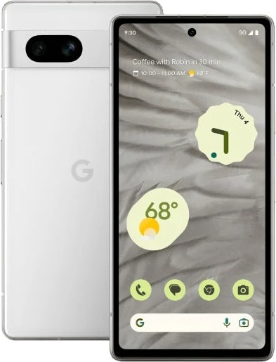 Google Pixel 7a 5G -puhelin, 128/8 Gt, valkoinen in the group SMARTPHONE & TABLETS / Mobile phones & smartphones at TP E-commerce Nordic AB (C47009)