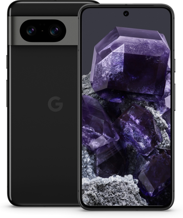 Google Pixel 8 5G -puhelin, 128/8 Gt, Obsidian in the group SMARTPHONE & TABLETS / Mobile phones & smartphones at TP E-commerce Nordic AB (C47032)