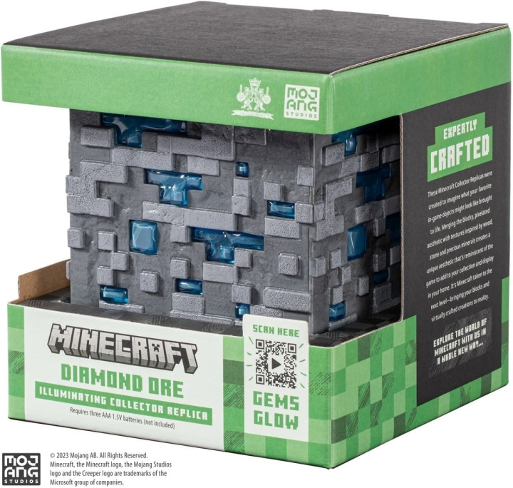 Noble Collection - Minecraft Illuminating Diamond-ljus in the group HOME ELECTRONICS / Game consoles & Accessories / Other games at TP E-commerce Nordic AB (C47054)