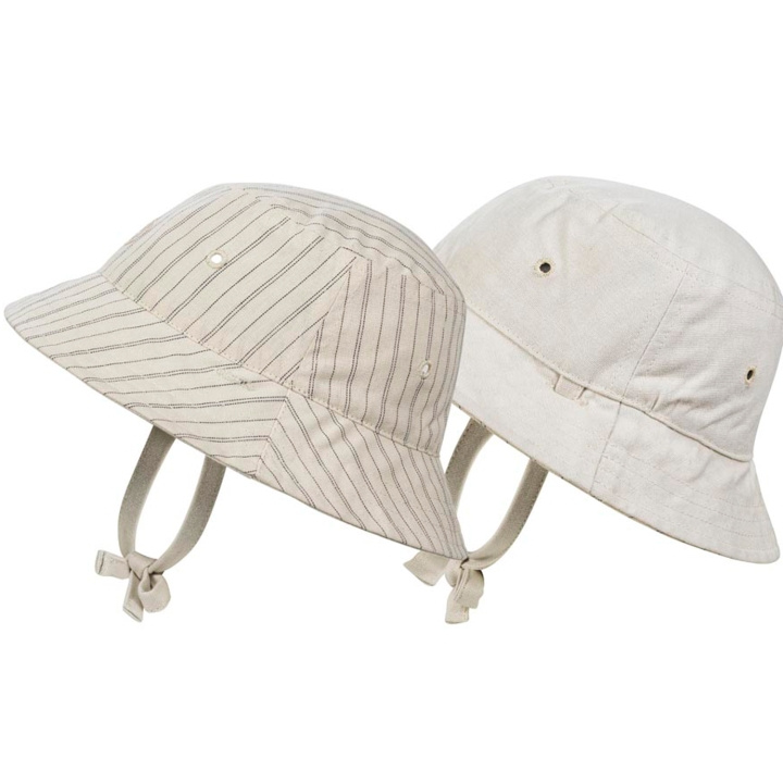 Elodie Details Sun Hat, Pinstripe 1-2 years in the group TOYS, KIDS & BABY PRODUCTS / Children\'s textiles / Baby blankets at TP E-commerce Nordic AB (C47104)