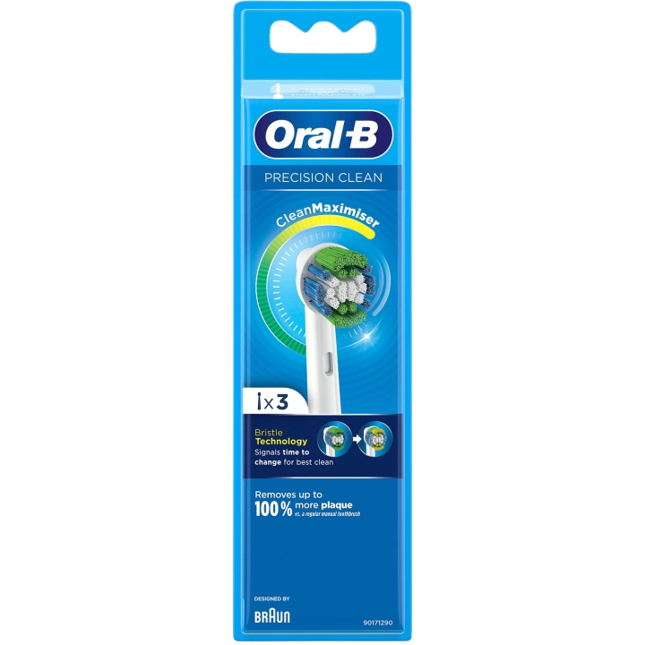 Oral B Borsthuvud Precision Clean 3st in the group BEAUTY & HEALTH / Oral care / Accessories for electric toothbrushes at TP E-commerce Nordic AB (C47127)