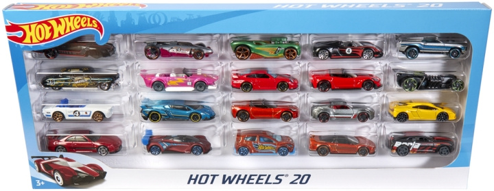 Hot Wheels minibil, 20 st in the group TOYS, KIDS & BABY PRODUCTS / Toys / Toy cars at TP E-commerce Nordic AB (C47178)