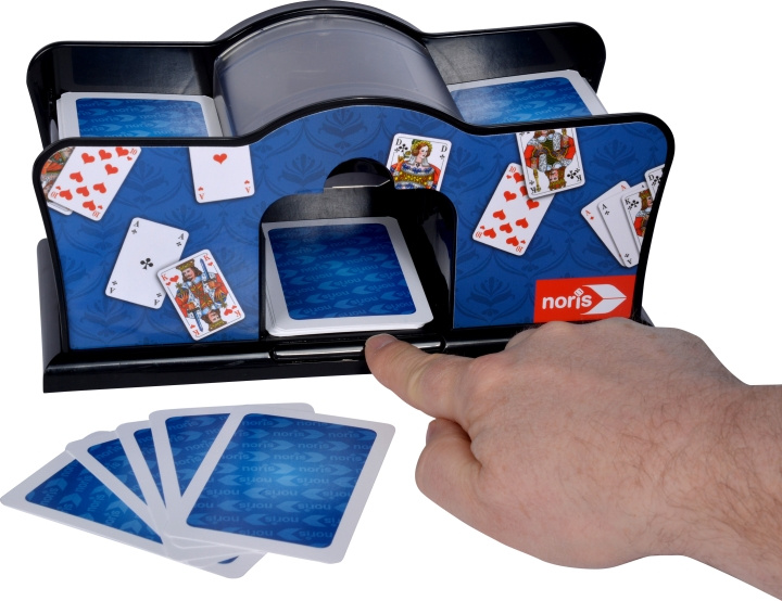 Noris Card Shuffler - elektronisk kortblandare in the group Sport, leisure & Hobby / Fun stuff / Smart home at TP E-commerce Nordic AB (C47186)