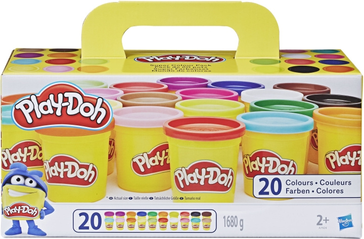 PLAY-DOH Super Color Pack modelleringsvax, 20-pack in the group TOYS, KIDS & BABY PRODUCTS / Toys / Toys at TP E-commerce Nordic AB (C47189)
